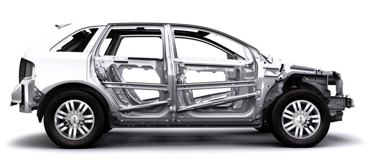 2008 Lincoln MKX Chassis Picture