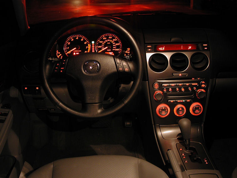 2004 Mazda 6i Sedan Cockpit Picture