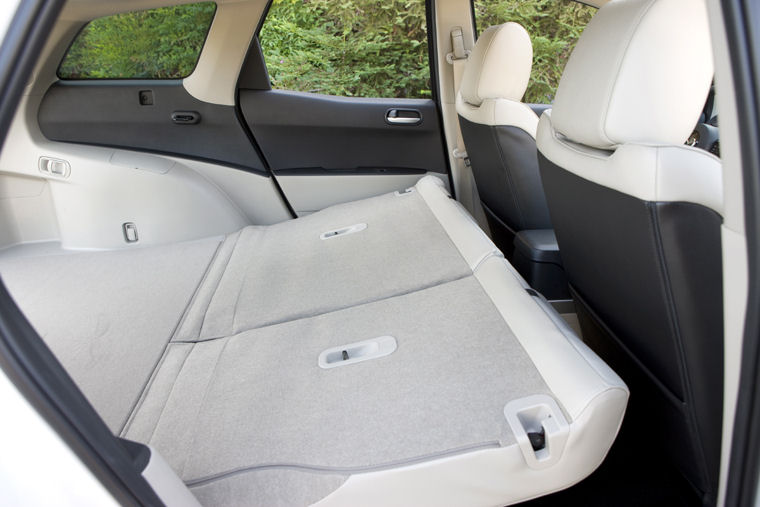 2009 Mazda CX7 Rear Seats Folded Picture