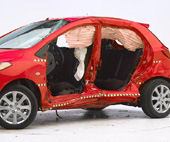 2011 Mazda Mazda2 IIHS Side Impact Crash Test Picture