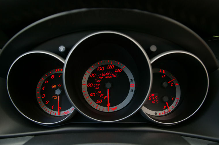 2004 Mazda 3s Hatchback Gauges Picture