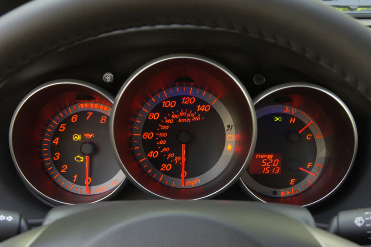 2008 Mazda 3s Sedan Gauges Picture