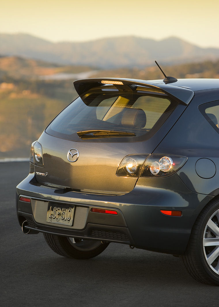 2009 Mazdaspeed3 Rear Fascia Picture