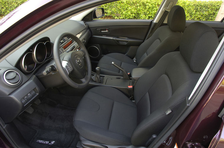 2009 Mazda 3s Sedan Front Seats Picture