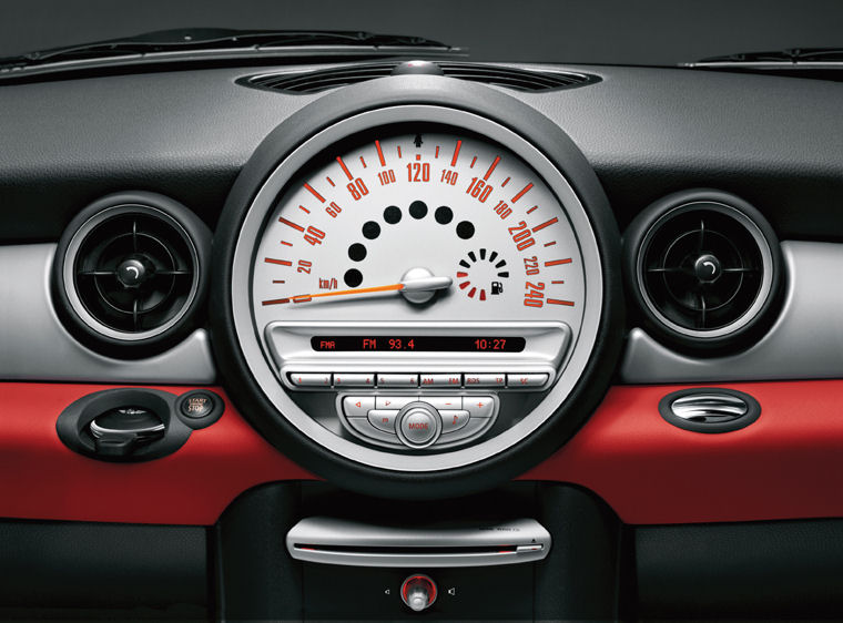 2007 Mini Cooper Gauges Picture