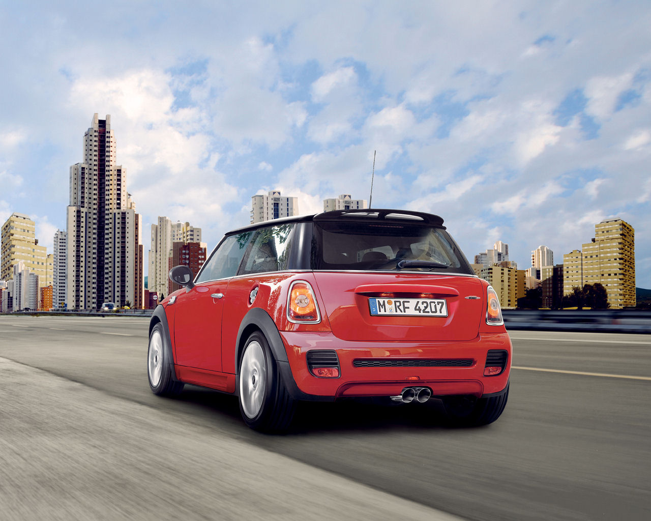 Mini Cooper Desktop Wallpaper