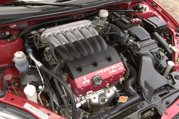 2007 Mitsubishi Eclipse Spyder GT 3.8l 6-cylinder Engine Picture