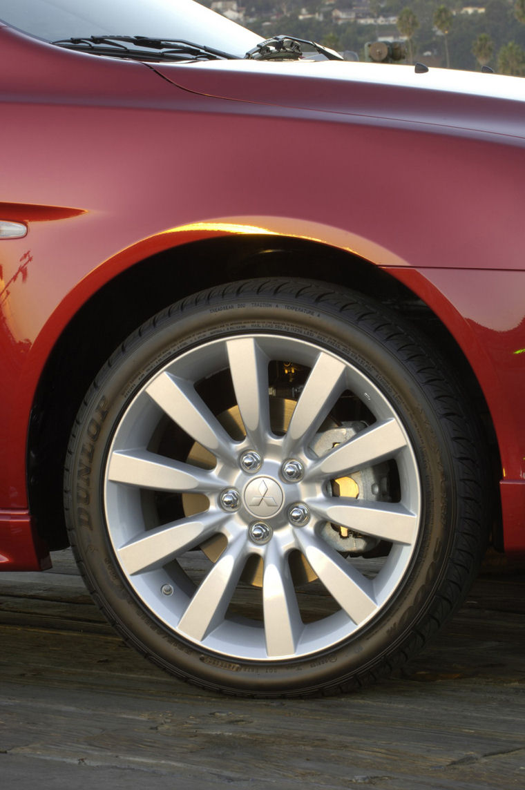 2008 Mitsubishi Lancer GTS Rim Picture