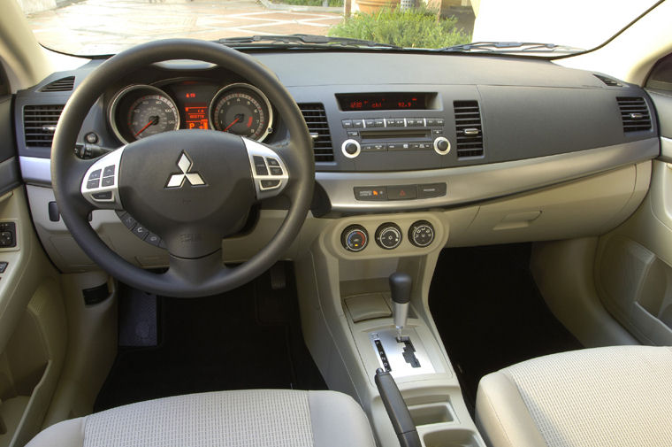 2008 Mitsubishi Lancer ES Cockpit Picture