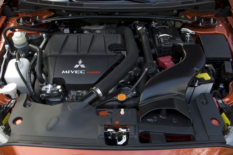 2009 Mitsubishi Lancer Ralliart 2.0l 4-cylinder turbocharged Engine Picture