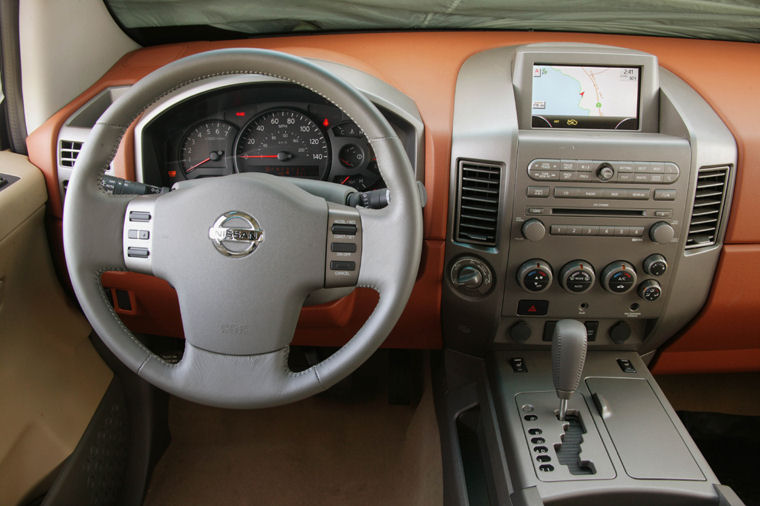 2004 Nissan Pathfinder Armada Cockpit Picture