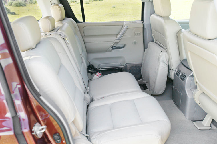 2004 Nissan Pathfinder Armada Rear Seats Picture