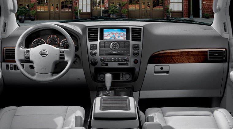 2010 Nissan Armada LE Cockpit Picture