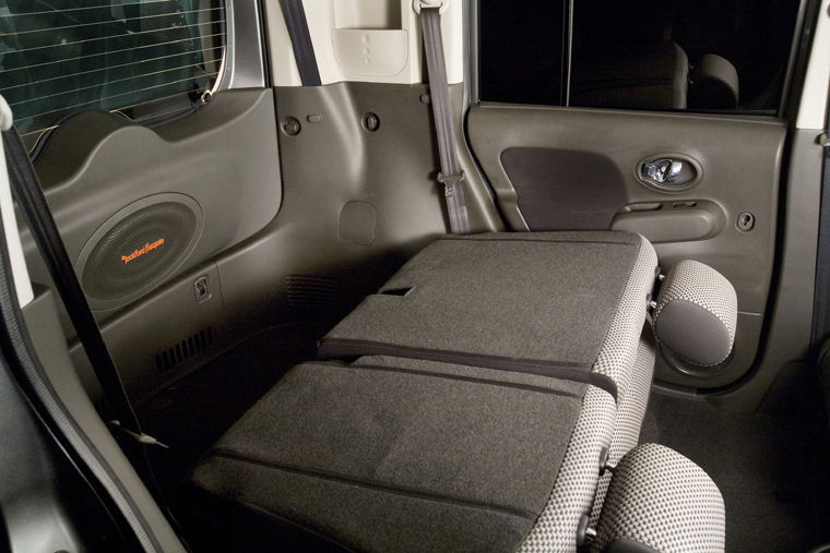 2009 Nissan Cube Rear Seats Folded Picture