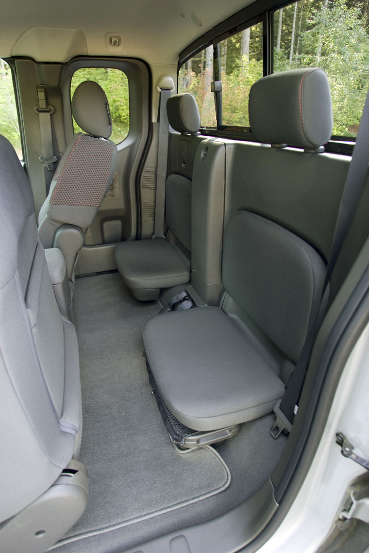 2009 Nissan Frontier King Cab PRO-4X Rear Seats Picture