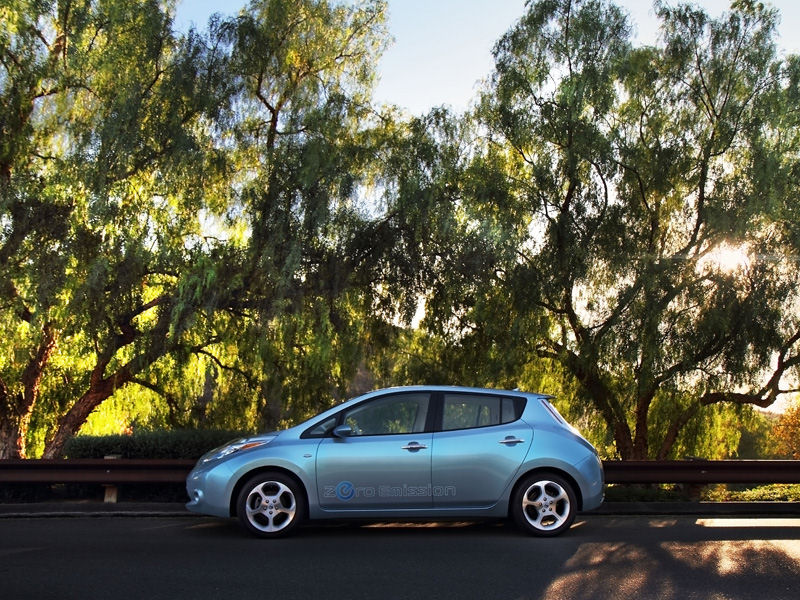 Nissan Leaf Desktop Wallpaper