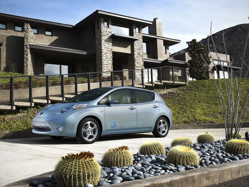 Nissan Leaf Desktop Wallpaper