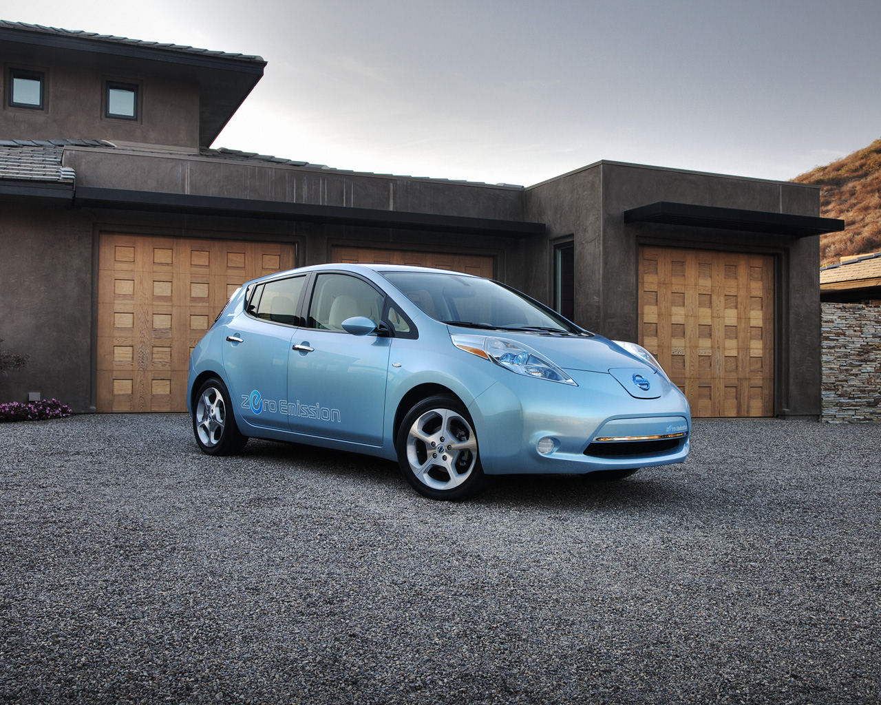 Nissan Leaf Desktop Wallpaper