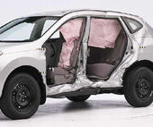 2008 Nissan Rogue IIHS Side Impact Crash Test Picture