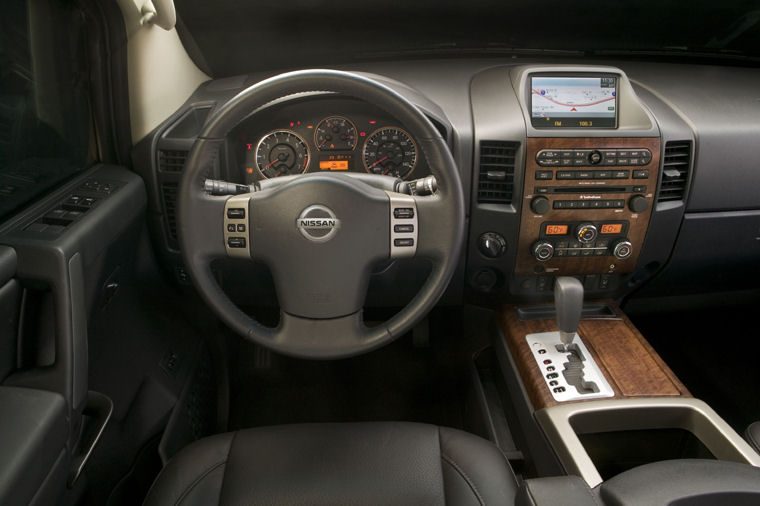 2008 Nissan Titan Crew Cab Cockpit Picture