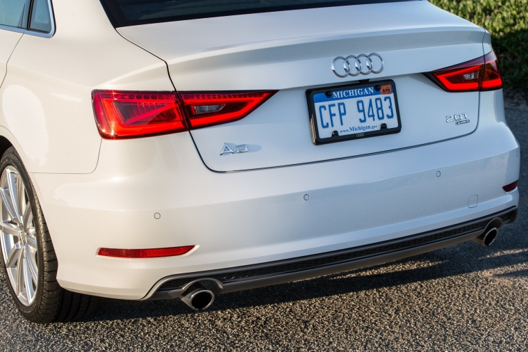 2015 Audi A3 2.0T quattro Sedan Rear Fascia Picture