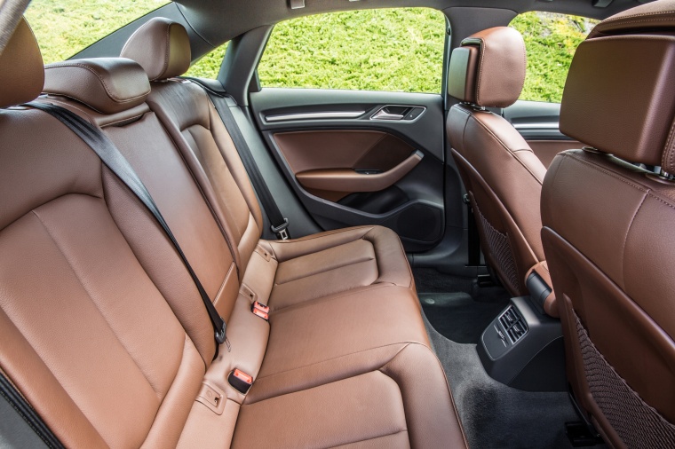 2018 Audi A3 2.0T quattro Sedan Rear Seats Picture