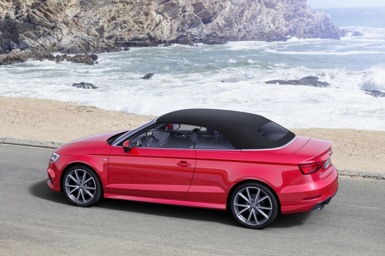 2018 Audi A3 2.0T quattro S-Line Convertible with top closed Picture