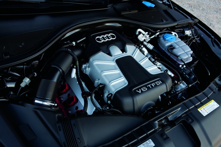 2013 Audi A7 Sportback 3.0-liter supercharged V6 Engine Picture