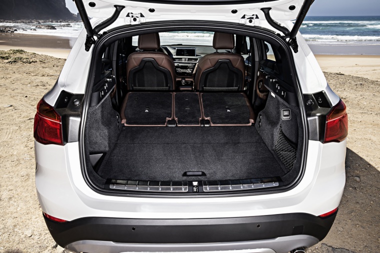 2019 BMW X1 xDrive28i Trunk with Rear Seats Folded Picture