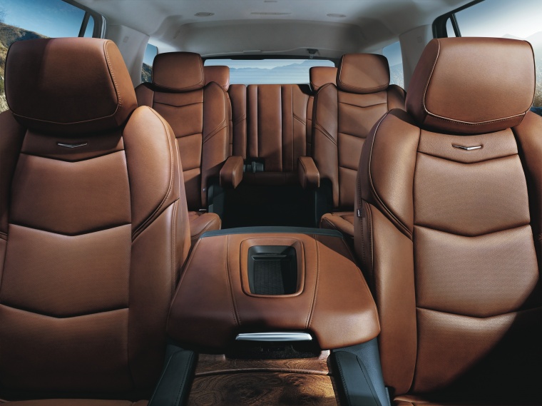 2015 Cadillac Escalade Rear Seats Picture