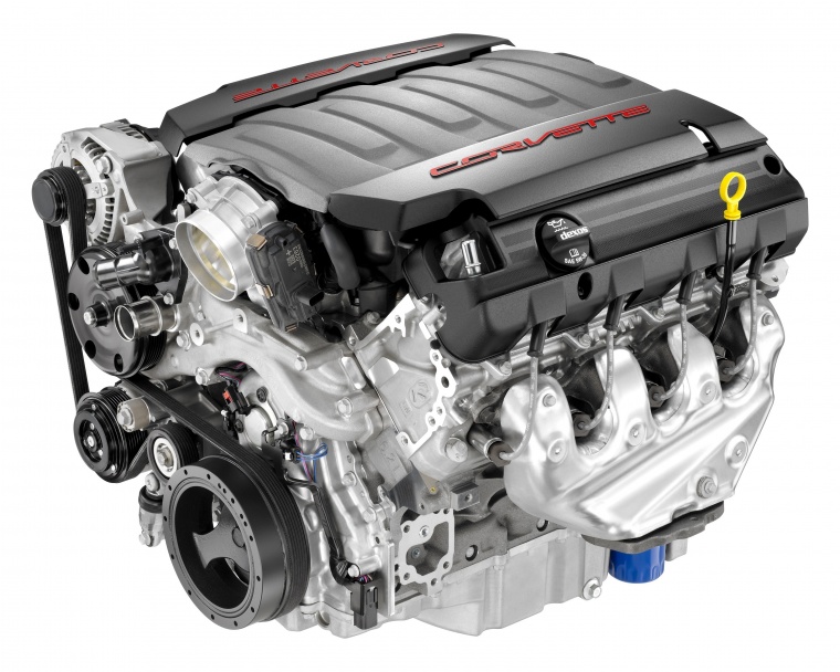 2016 Chevrolet Corvette Stingray Coupe 6.2-liter LT1 V8 Engine Picture