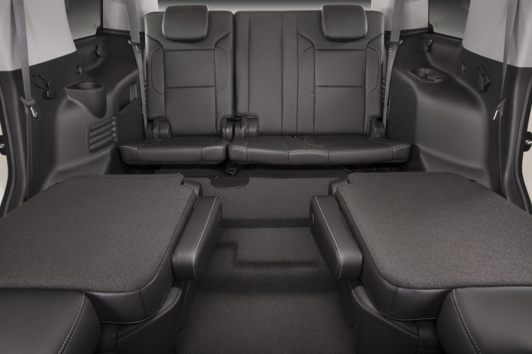 2019 Chevrolet Tahoe Middle Row Seats Folded Picture