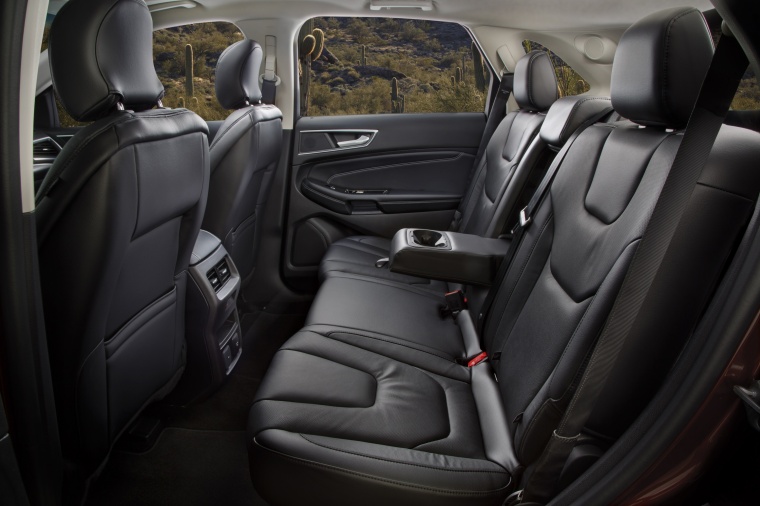 2015 Ford Edge Titanium Rear Seats Picture