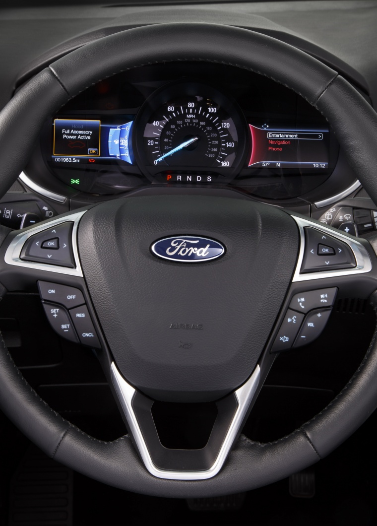 2015 Ford Edge Titanium Gauges Picture