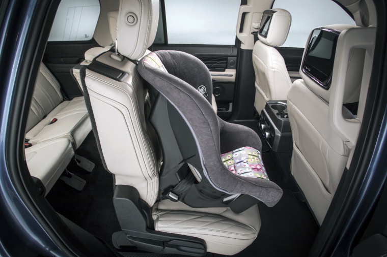 2019 Ford Expedition Rear Seats with Child Seat Picture