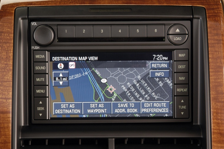 2010 Ford Explorer Navigation Screen Picture