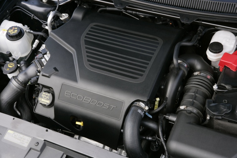 2012 Ford Flex EcoBoost 3.5-liter V6 Twin-Turbo Engine Picture