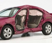 2010 Ford Fusion Sedan IIHS Side Impact Crash Test Picture