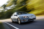 Picture of 2011 Ford Fusion Hybrid in Light Ice Blue Metallic