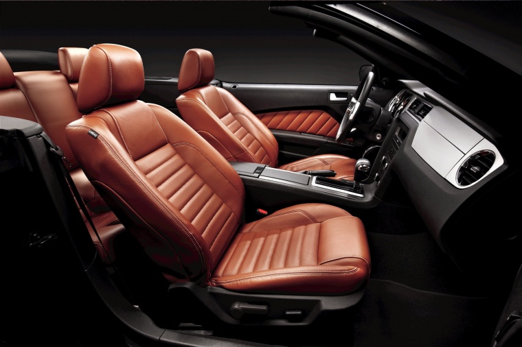 2012 Ford Mustang Convertible Front Seats Picture