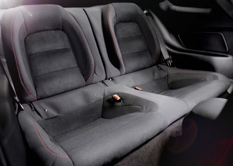 2017 Shelby GT350 Rear Seats Picture