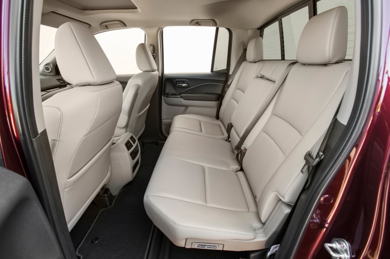 2019 Honda Ridgeline AWD Rear Seats Picture