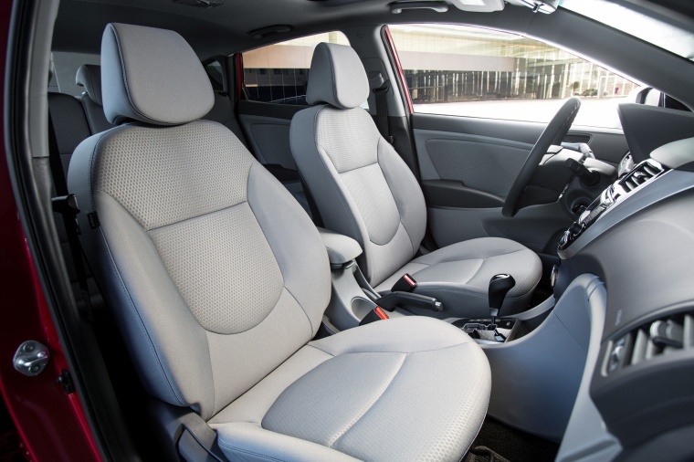 2017 Hyundai Accent Hatchback Front Seats Picture