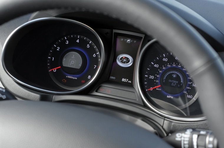 2016 Hyundai Santa Fe Gauges Picture