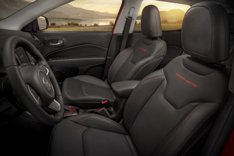 2019 Jeep Compass Trailhawk 4WD Front Seats Picture