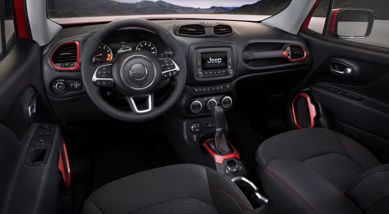 2016 Jeep Renegade Trailhawk 4WD Cockpit Picture