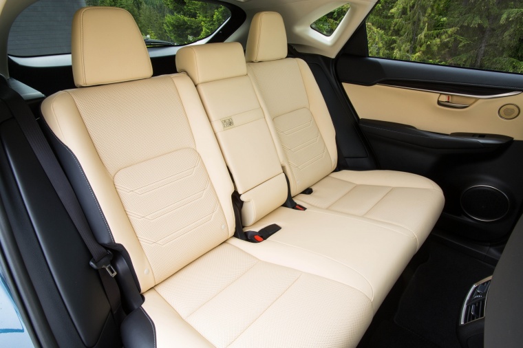 2017 Lexus NX200t Rear Seats Picture