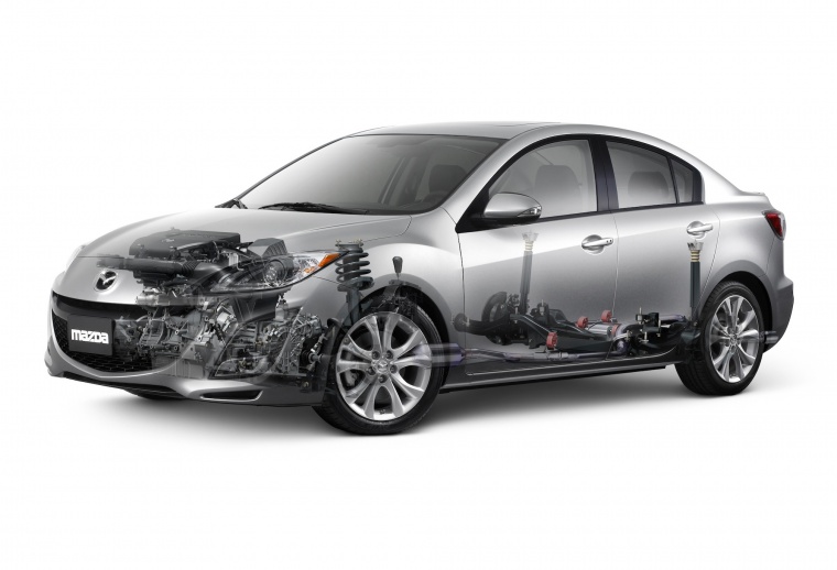 2010 Mazda 3s Sedan Technology Picture