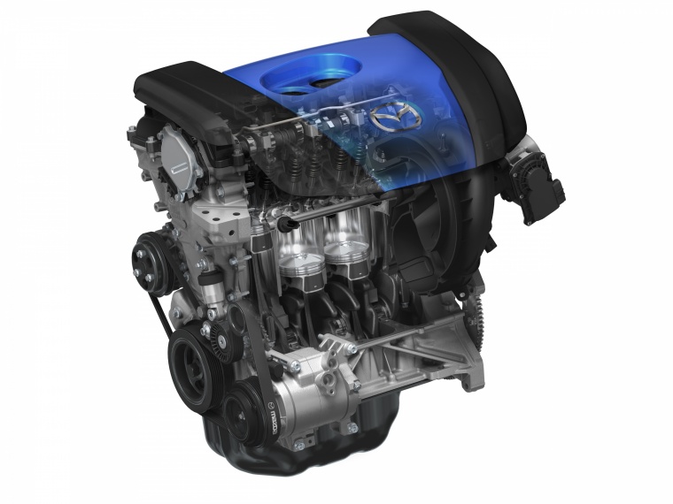 2012 Mazda 3i Hatchback 2.0L SKYACTIV 4-cylinder Engine Picture