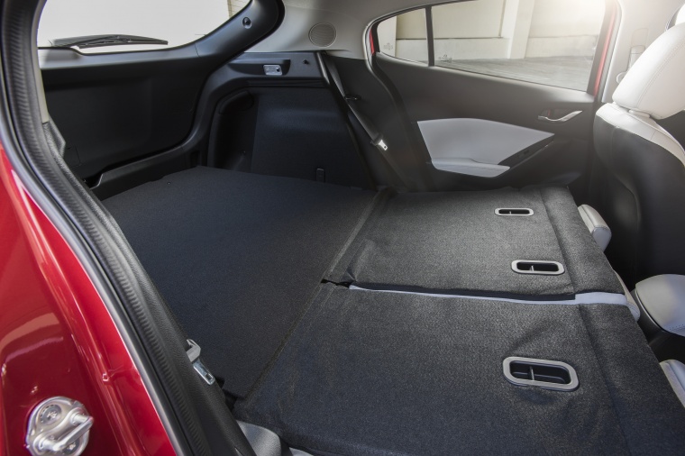 2018 Mazda Mazda3 Grand Touring 5-Door Hatchback Rear Seats Folded Picture